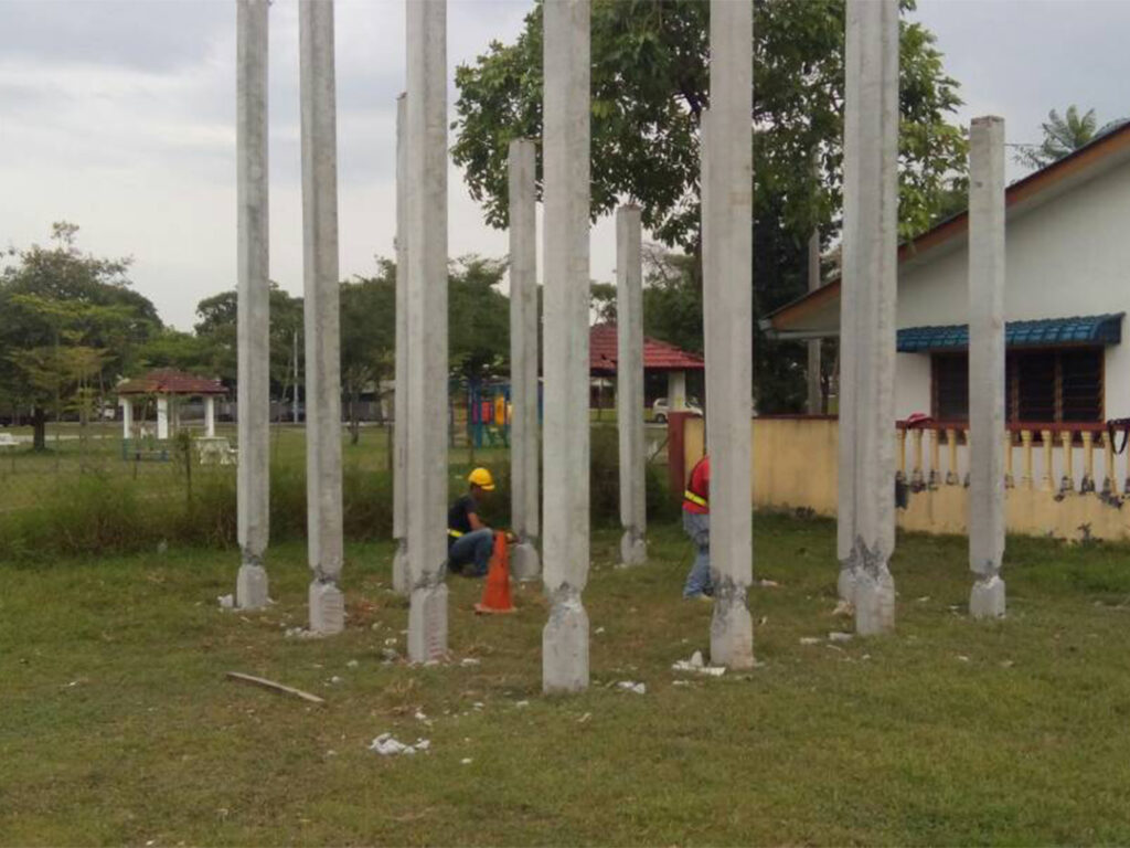 Maxtel Piling Work 02